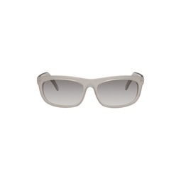 Gray Shelter Sunglasses 231803M134001