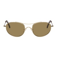 Gold Zwan Sunglasses 241803F005001