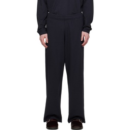Navy Reduced Trousers 241803M191006