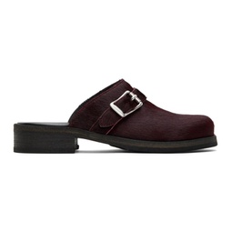 Burgundy Camion Mules 241803M231004