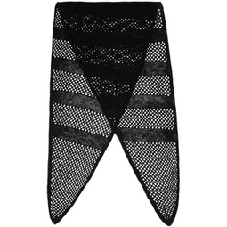 Black Triangle Scarf 241803F028001