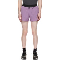 Purple Race Shorts 222804M193001