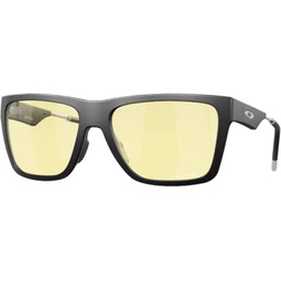 Oakley Mens NXTLVL Sunglasses,One Size,Satin Black/Prizm Gaming