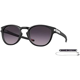 Oakley Latch OO9265 Sunglasses For Men+ BUNDLE Leash + BUNDLE with Designer iWear Eyewear Kit