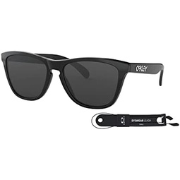 Oakley Frogskins OO9013 Sunglasses For Men For Woman Bundle Leash + VISIOVA Accessories