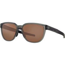 Oakley Actuator Sunglasses Matte Grey Smoke with Prizm Tungsten Lens + Case 57mm