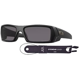 Oakley Gascan OO9014 Sunglasses+BUNDLE Leash+ BUNDLE with Designer iWear Care Kit