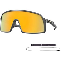 Oakley Sutro OO9406 Rectangle Sunglasses for Men + BUNDLE Leash + BUNDLE with Designer iWear Eyewear Kit