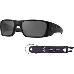 Oakley Fuel Cell OO9096 Sunglasses For Men+ BUNDLE Leash + BUNDLE with Designer iWear Eyewear Kit