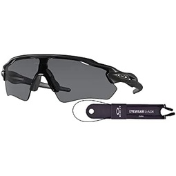 Oakley Radar EV Path OO9208 Sunglasses For Men+ BUNDLE Leash +Designer iWear Care Kit