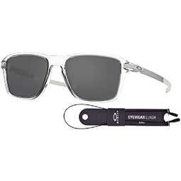 Oakley Wheel House OO9469 Square Sunglasses for Men + BUNDLE Leash+Designer iWear Care Kit