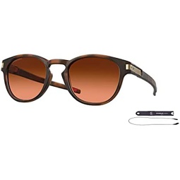 Oakley Latch OO9265 Sunglasses For Men+ BUNDLE Leash + BUNDLE with Designer iWear Eyewear Kit
