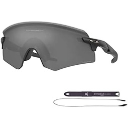 Oakley Encoder OO9471 Rectangle Sunglasses for Men+ BUNDLE Leash +Designer iWear Care Kit