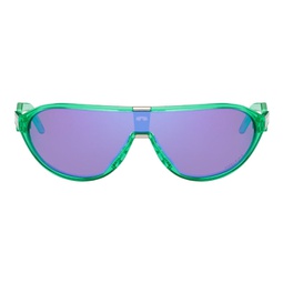 Green Translucent CMDN Sunglasses 221013M134006