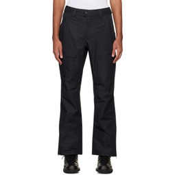Black Divisional Cargo Shell Pants 232013M190001