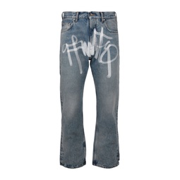 OFF-WHITE Graffiti Skate Fit Jeans