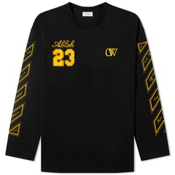 Off-White 23 Abloh Long Sleeve T-Shirt Gold Fusion