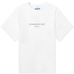 Off-White 2013 Skate T-Shirt White & Black