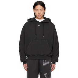 Black S.Matthew Over Hoodie 242607M202001