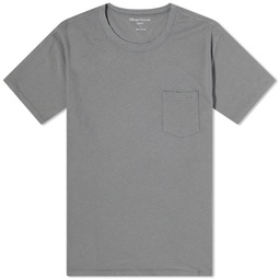 Officine Generale Pocket T-Shirt Charcoal