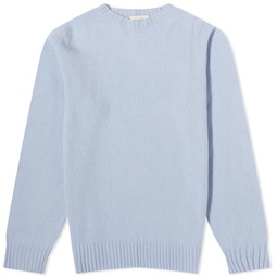 Officine Generale Seamless Crew Knit Baby Blue