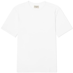 Officine Generale Pigment Dyed Linen T-Shirt White