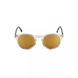 Gregory Peck 1962 50MM Round Sunglasses