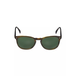 Finley 51MM Semi Matte Sable Tortoise Sunglasses