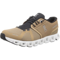 On Mens Cloud 5 Sneakers, Chai/Magnet, 9.5