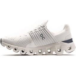 On Mens Cloudswift Sneakers, All White, 10 Medium US