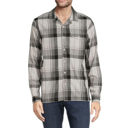 Plaid Flannel Convertible Shirt