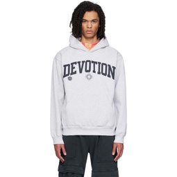 Gray Devotion Hoodie 241745M202015