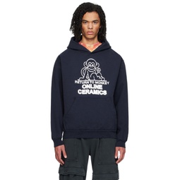 Navy Return To Monkey Hoodie 241745M202016