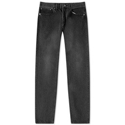 orSlow 107 Ivy League Slim Jeans Black Denim Stone