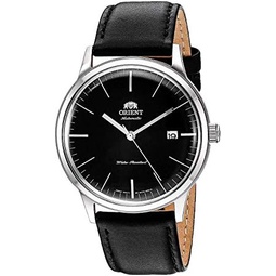 Orient 2nd Gen Bambino Version III Japanese Automatic Stainless Steel and Leather Dress Watch