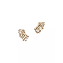 Goldtone & Glass Crystal Talita Earrings