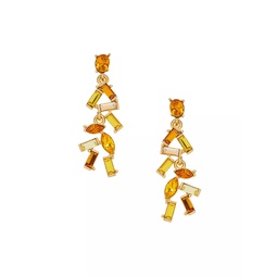 Mini Funfetti Stone Crystal Earrings