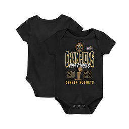 Infant Boys and Girls Black Denver Nuggets 2023 NBA Finals Champions Hype Bodysuit