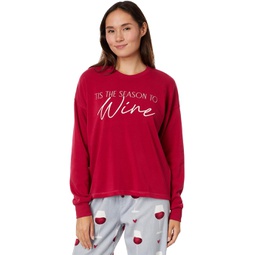 Womens PJ Salvage Holiday Sweatshirt