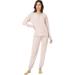 Womens PJ Salvage Starlet Ski Jammies PJ Set