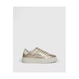 Amelia Sneaker - Champagne Leather