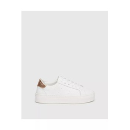 Amelia Sneaker - White Leather