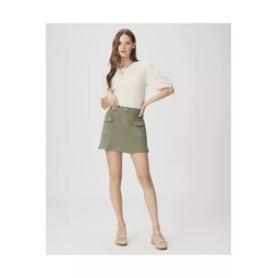 Jessie Cargo Skirt - Vintage Ivy Green