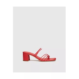 Esme Sandal - Candy Red Leather