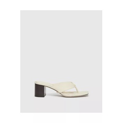 Estelle Sandal - Bone Leather