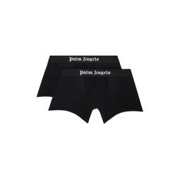 Two Pack Black  Boxers 241695M216002