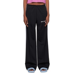 Black Relaxed Fit Lounge Pants 231695F086003