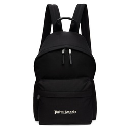 Black Logo Backpack 241695M166003