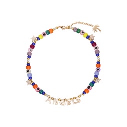 Gold   Multicolor Angels Necklace 222695F023000