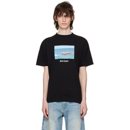 Black Getty Speedboat Classic T Shirt 231695M213038